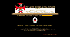 Desktop Screenshot of cavalieri-templari.eu
