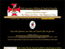 Tablet Screenshot of cavalieri-templari.eu